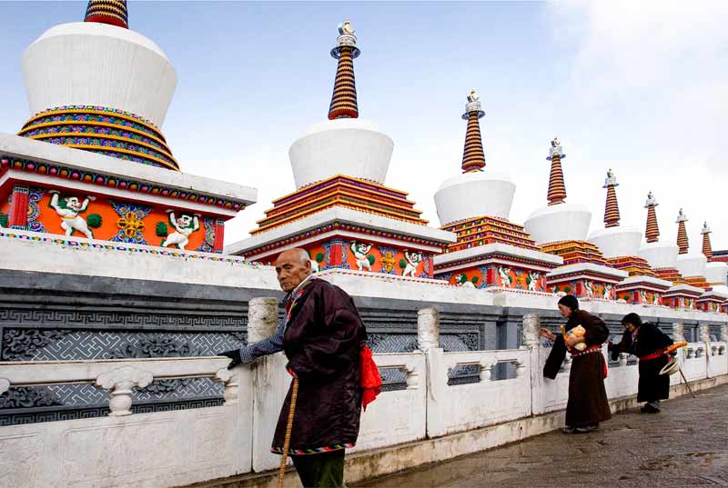 塔爾寺、貴德、青海湖、